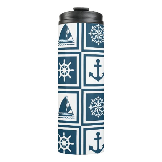 Bouteilles Isothermes Nautical themed design (Devant)