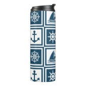Bouteilles Isothermes Nautical themed design (Tourné sur la gauche)