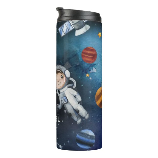 Bouteilles Isothermes Navette d'astronaute spatiale personnalisée (Tourné sur la droite)