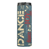 Bouteilles Isothermes Né à Dance Blue/Red/Gold ID277 (Dos)