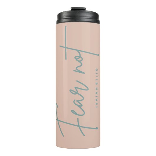 Bouteilles Isothermes "Ne crains pas." Ésaïe 41:10 (Devant)