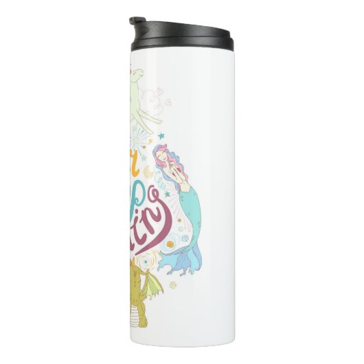 Bouteilles Isothermes Ne jamais cesser de rêver (Tourné sur la droite)