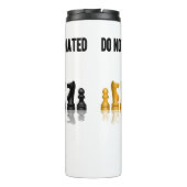 Bouteilles Isothermes Ne Pas Être Mentalement Stalémé Échecs De Jeu (Dos)