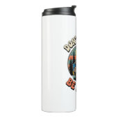 Bouteilles Isothermes Ne vous dépêchez pas, soyez heureux avec l'équipe  (Tourné sur la gauche)