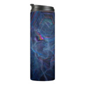 Bouteilles Isothermes Nebula fractale Abstraite et morphe géométrique (Tourné sur la droite)