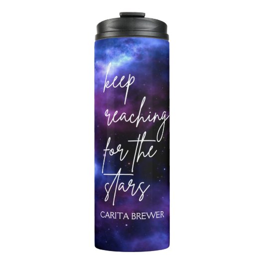 Bouteilles Isothermes Nebula Galaxy Inspirational Thermal Tumbler (Devant)