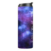 Bouteilles Isothermes Nebula Galaxy Inspirational Thermal Tumbler (Tourné sur la gauche)