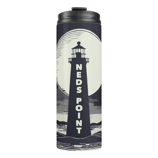 Bouteilles Isothermes Ned's Point Lighthouse Massachusetts Moon (Devant)