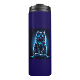 Bouteilles Isothermes Neon Cat Vivid Arrière - plan-97948