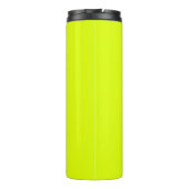 Bouteilles Isothermes Neon Chartreuse couleur solide | Couleur tendance (Dos)
