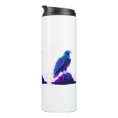 Bouteilles Isothermes Neon Eagle on Glowing Rock – Cyberpunk Style (Tourné sur la droite)