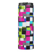 Bouteilles Isothermes Neon Glitch Geometric Insulated Tumbler (Dos)