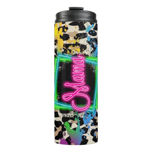 Bouteilles Isothermes Neon Mama (Devant)