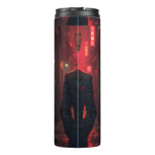 Bouteilles Isothermes Neon Noir Sphynx Cat in Mafia Style (Dos)