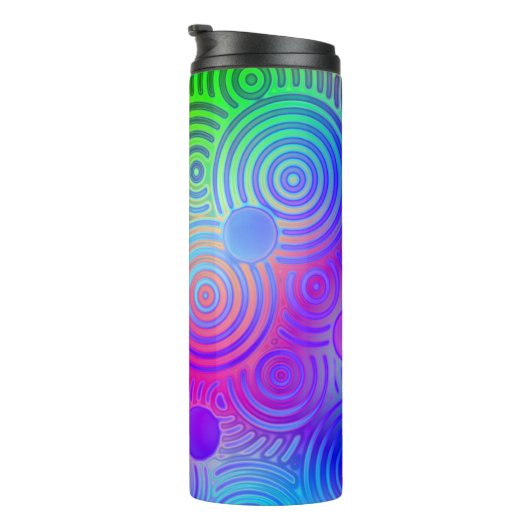 Bouteilles Isothermes Neon Rainbow Design (Tourné sur la droite)