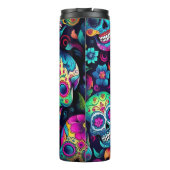 Bouteilles Isothermes Neon Sugar Skull (Dos)