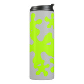 Bouteilles Isothermes néon vert citron gris fun (Tourné sur la gauche)