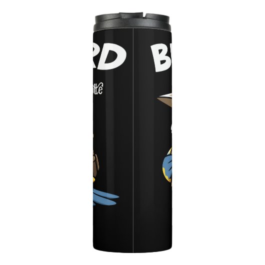 Bouteilles Isothermes Nerd d'oiseaux : jumelles, Bottes, aventure (Dos)