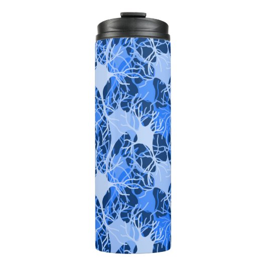 Bouteilles Isothermes Neurones bleus du réseau neuronal Températeur ther (Devant)