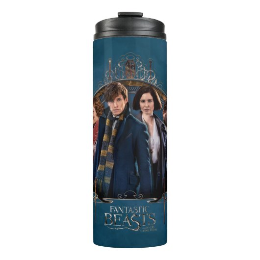 Bouteilles Isothermes NEWT SCAMANDER™ et entreprise Art Nouveau Frame (Devant)