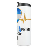 Bouteilles Isothermes Nicaragua En mi Corazon Fierté nicaraguayenne (Tourné sur la droite)