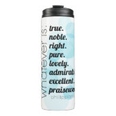 Bouteilles Isothermes N'importe quelles choses sont véritable vers de (Devant)