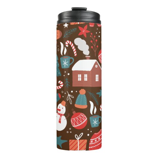 Bouteilles Isothermes Noël (Devant)