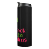 Bouteilles Isothermes NOËL À LA PLAGE graphique SANTAS ELVES PALM (Tourné sur la droite)