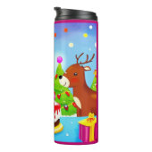 Bouteilles Isothermes Noël Anniversaire 7 (Tourné sur la droite)