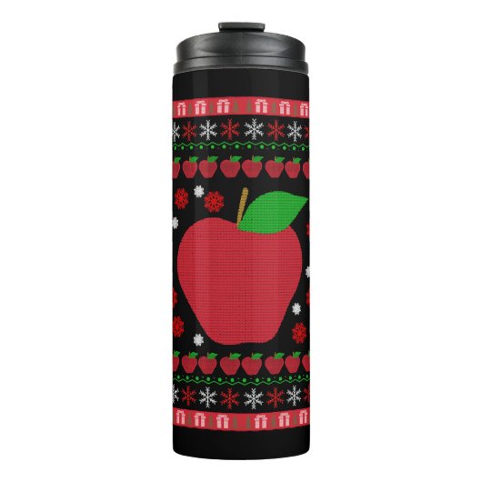 Bouteilles Isothermes Noël Apple (Devant)