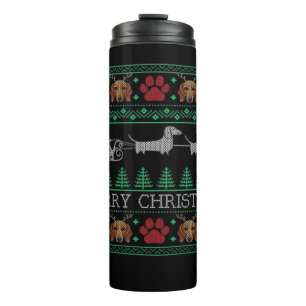Bouteilles Isothermes Noël Dack Dachshund Dack sale Noël déformé