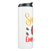 Bouteilles Isothermes Noël d'été (Tourné sur la gauche)