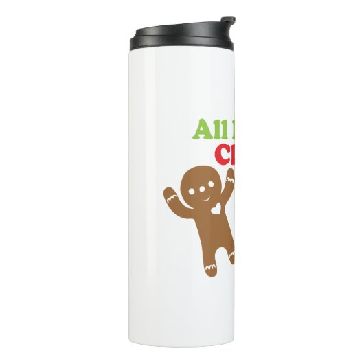 Bouteilles Isothermes Noël drôle (Tourné sur la gauche)