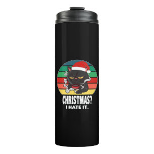 Bouteilles Isothermes Noël du chat