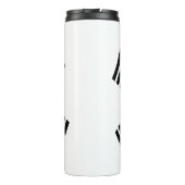 Bouteilles Isothermes Noël du drapeau sud-coréen : Joyeux voeux de Noël (Dos)