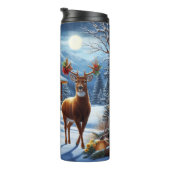 Bouteilles Isothermes Noël/Hiver Deer Lodge (Tourné sur la droite)