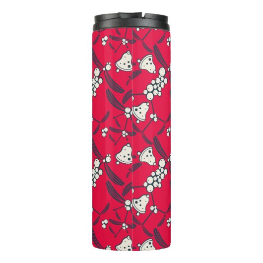 Bouteilles Isothermes Noël Jingle Bells Joyeuse Salutations Collection (Dos)