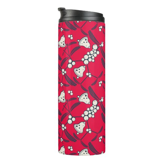 Bouteilles Isothermes Noël Jingle Bells Joyeuse Salutations Collection (Tourné sur la droite)