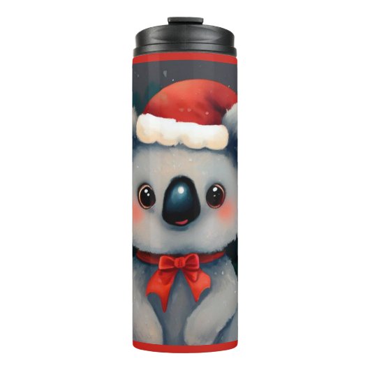 Bouteilles Isothermes Noël Koala 1 (Devant)