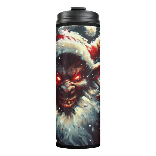 Bouteilles Isothermes Noël Krampus 1 (Devant)