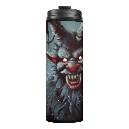 Bouteilles Isothermes Noël Krampus 2 (Devant)
