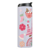 Bouteilles Isothermes Noël moderne (Tourné sur la gauche)