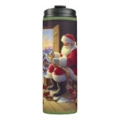 Bouteilles Isothermes Noël Père Noël 2 (Devant)