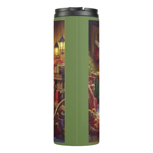 Bouteilles Isothermes Noël Père Noël 2 (Dos)