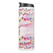 Bouteilles Isothermes Noël Père Noël Anglais Chien de taule Tête (Tourné sur la droite)