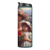 Bouteilles Isothermes Noël Père Noël avec enfants 1 (Tourné sur la droite)