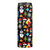 Bouteilles Isothermes Noël Pixel (Dos)