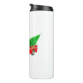 Bouteilles Isothermes Noël Retro (Tourné sur la droite)