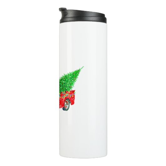 Bouteilles Isothermes Noël Retro (Tourné sur la droite)