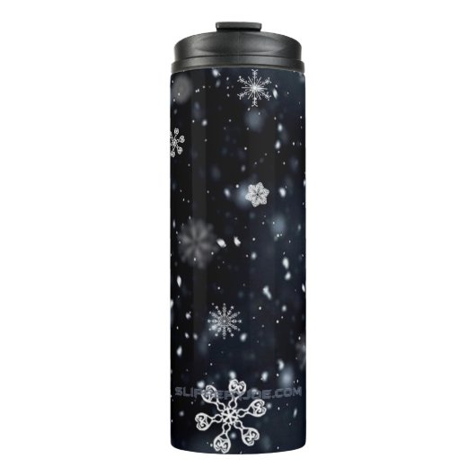 Bouteilles Isothermes Noël SlipperyJoe de différentes tailles (Devant)